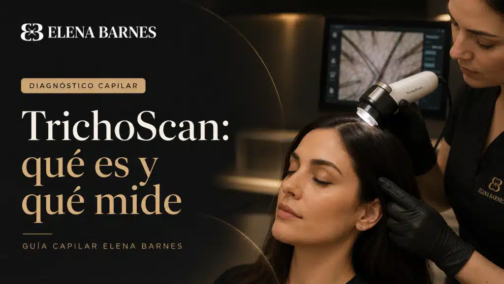 TrichoScan para medir la densidad y el grosor del cabello TrichoScan para medir la densidad y el grosor del cabello